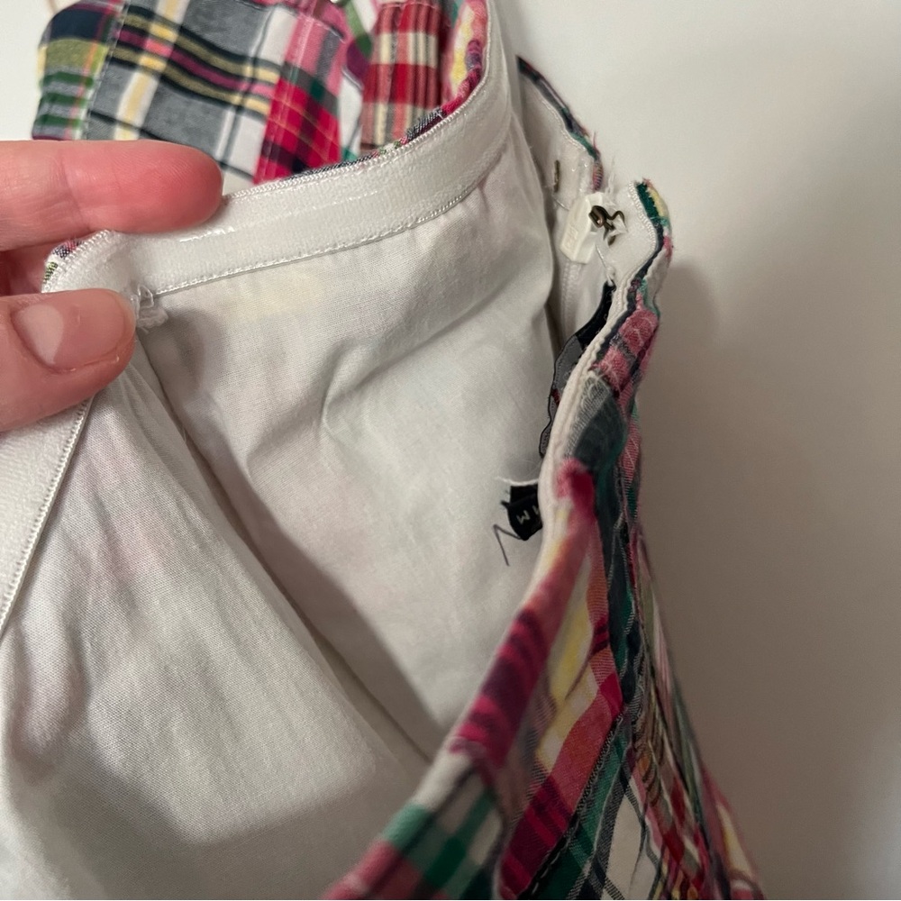 Tommy Hilfiger Plaid Strapless Dress Sz 6 - Picture 12 of 12